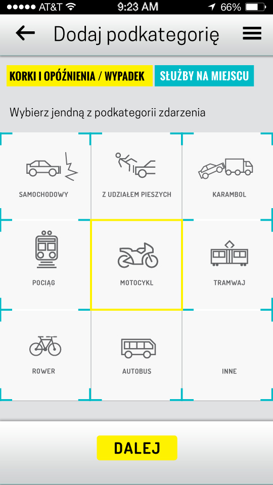 mReporter - aplikacja mobilna